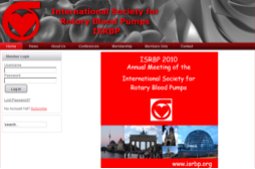ISRBP - International Society for Rotary Blood Pumps ISRBP - International Society for Rotary Blood Pumps