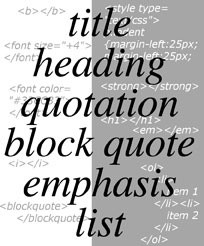HTML Semantische Struktur erschaffen
